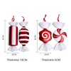 Christmas Decoration 32CM Red and White DIY Candy Hanging Pendant