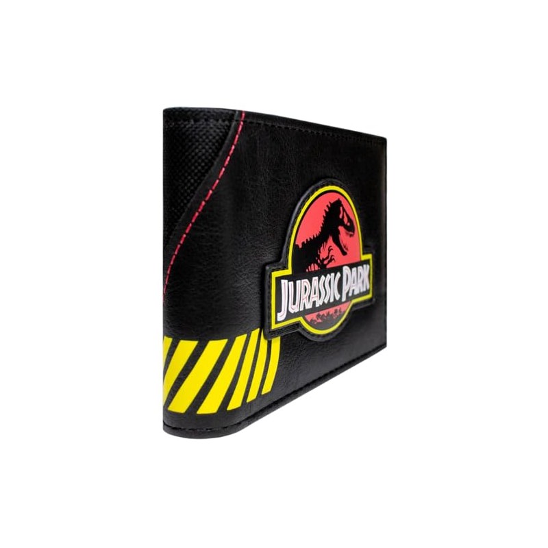 PocketGear Jurassic Adventure Isla Nublar Park T-Rex Emblem Wallet Bi-Fold