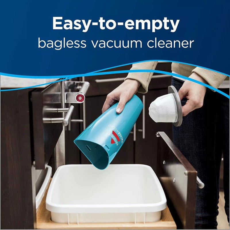 HOMECARE INC. Bagless Vacuum Cleaner with Crevice Tool, Featherweight Stick,