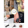 MOECHO Reel Key Chain, Strong Keychain, (Newly Upgraded / Multi-functional,