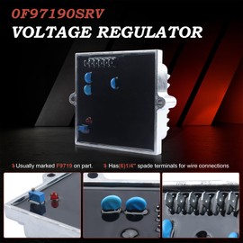 0F97190SRV Voltage Regulator PCB - AVR Automatic Voltage Regulator Compatible with Generac Generator 81918 83049 083049 0830490SRV 83049GS SRV83049 F9719 0F9719