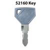BAAQII 2pcs 52160 Key Ignition Key Excavator Key Yanmar Compatible