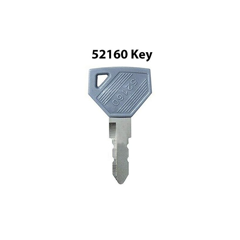 BAAQII 2pcs 52160 Key Ignition Key Excavator Key Yanmar Compatible