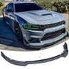 WildWell Front Bumper Lip Splitter Compatible with 2015-2024 Dodge Charger