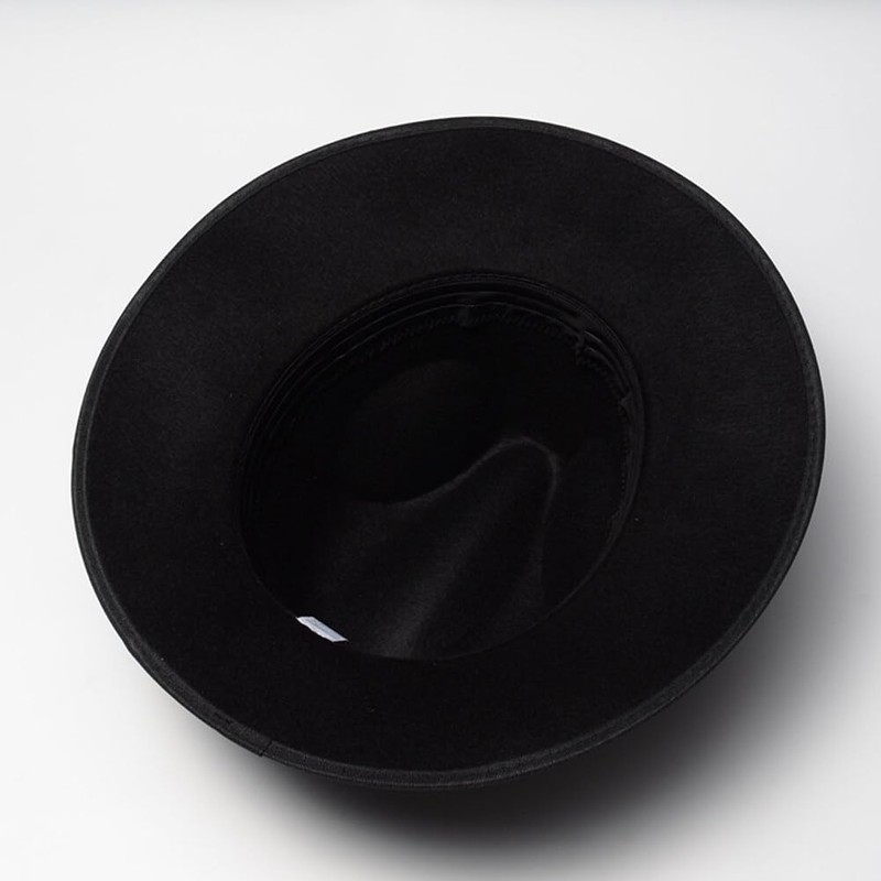 Upstore Mens Classic Manhattan Textured Gangster Trilby Fedora Hat Short