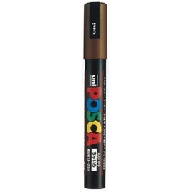 Uni Posca Medium Marker, Brown (PC5M.21)