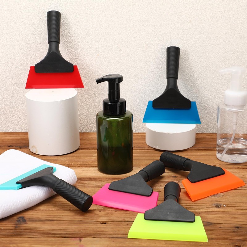 Datanly 18 Pcs Small Squeegee 5 Inch Window Tint Silicone