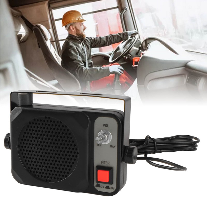 External Speaker Black 8Ω Better Sound Quality Reliable Rugged High