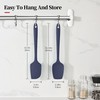 Lilybeam 600ºF Heat Resistant Spatulas, High Heat Food Safe Semless