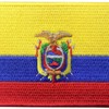 Ecuador Flag Embroidered Emblem Ecuadorian Iron On Sew On National