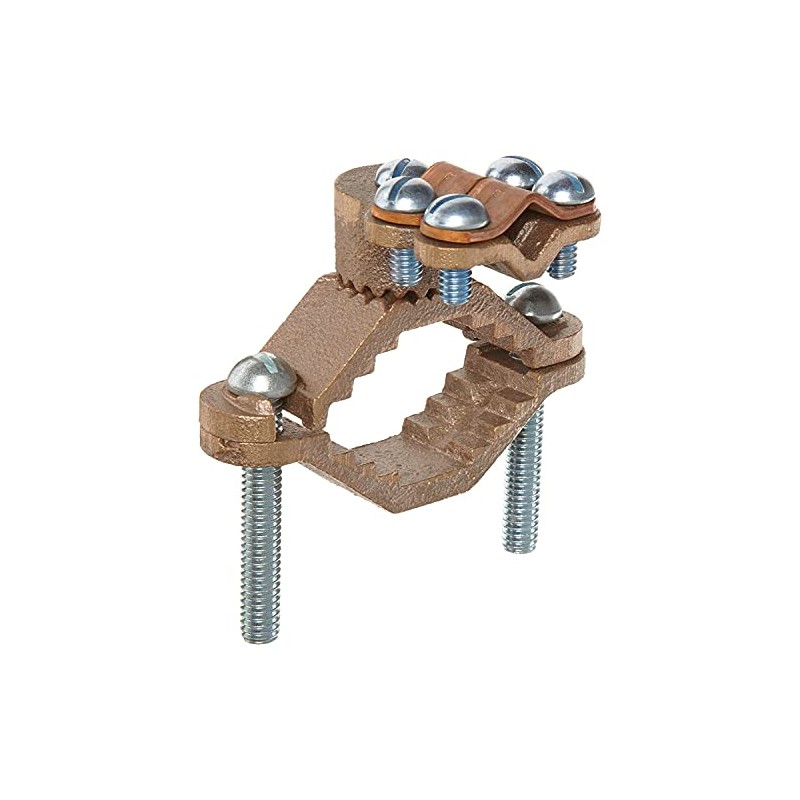 Morris Products 91692 Ground Clamp, with Adaptor, for Armored and