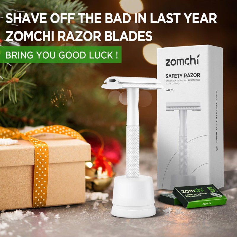 Zomchi Safety Razor for Women, Lady Razor with 10 Blade