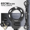 Mezelon Electric Scooter Lock, 8mm Chain Lock Bike Locks Heavy