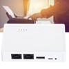USB Wireless Print Server, Bridge (10/100Mbps) Output & LAN (10/100Mbps)
