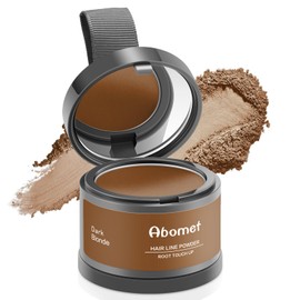 Root Touch Up Instantly Gray Hair Coverage Hairline Powder, Root Cover Up Conceal Hair Loss For Women Men,Hair Fibers For Thinning Hair (Dark Blonde)