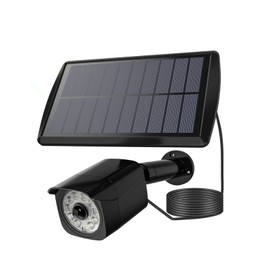 Solar Motion Sensor Light 11 LED Simulation Security Spotlight Light Motion Sensor Water Resistant Solar Powered Outdoor Landscape Lighting for Yard Garage Driveway Pathway