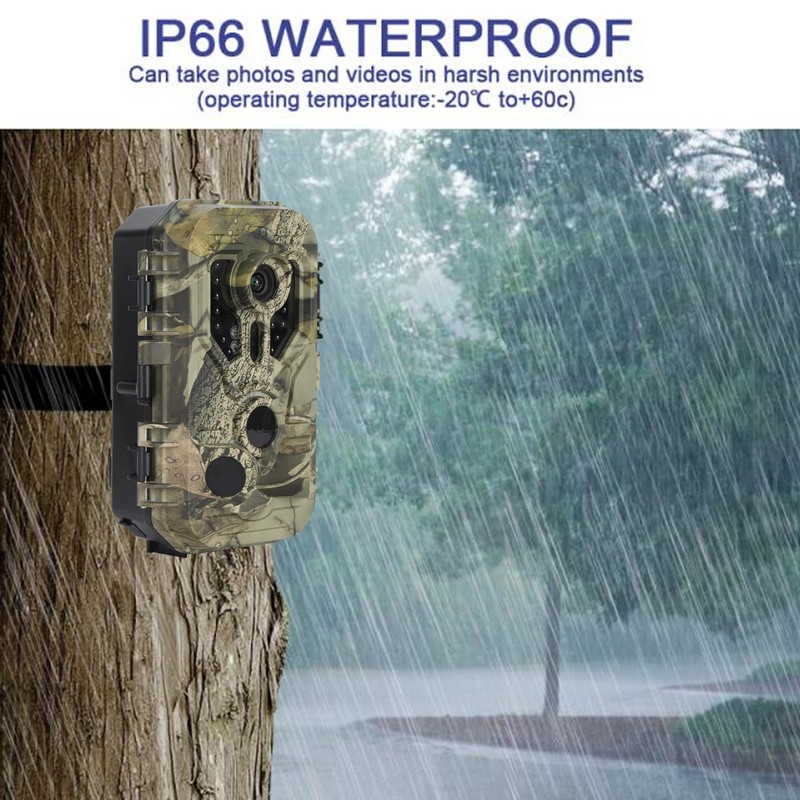 Hunting Camera Professional IP66 Waterproof 4K Wireless WiFi Night Vision