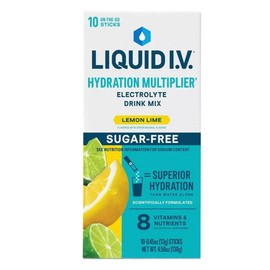 LiquidEve Hydration Multiplier Lemon Lime 10 packs, 130g / 리퀴드이브 하이드레이션 멀티플라이어 레몬 라임 10개입, 130g