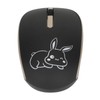 Wireless Type C Mouse 1200DPI Mute Button USB Dual Receiver