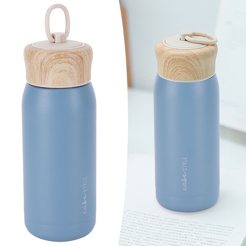 330ml Portable Water Cup Straight Sports Stainless Steel Vacuum Cup
