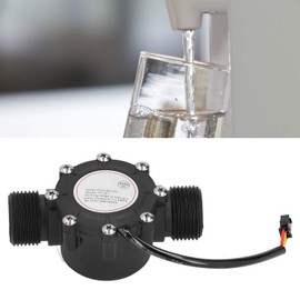 G1 Water Flow Sensor, Water Flow Meter Hall Meter, 1-100 L/min Flow Meter, Water Flow Hall Sensor for Central Air Conditioning, Swimming Pool etc