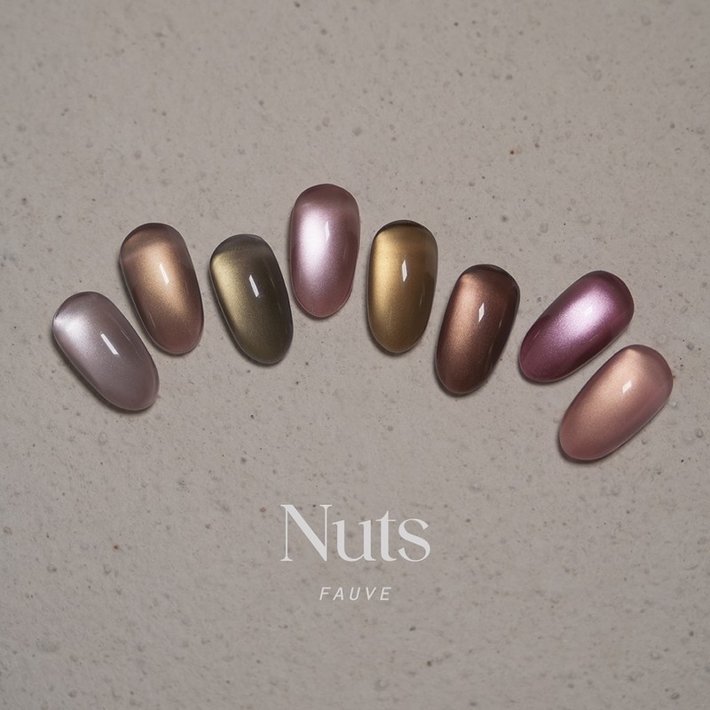 Pov Nuts 8-piece set magnetic gel / 포브 넛츠 8종