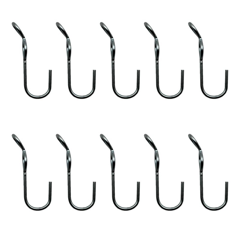 Ten (10) New SJ Hooks for Rubber Rope Bungee Shock