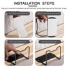 YueLvoe Mattress Slide Stopper & Retainer Bar 2Pcs – Prevent