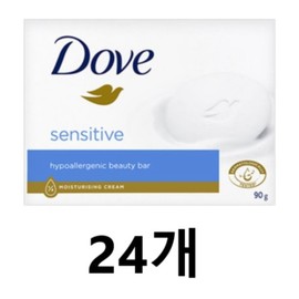 Dove Sensitive Beauty Bar Soap 90g 24 pieces / 도브 센서티브 뷰티바 비누 90g 24개