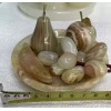 Unbranded Marble mini fruit plate with mini fruit Apple, Pears,Grapes,