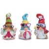 Hodao 3PCS Summer Gnomes Decor Sea Star Shell Handmade Beach