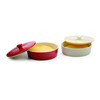 RSVP International Stoneware Tortilla Warmer & Server with Lid, Dishwasher,