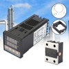 REX-C100FK02-V and DN Temperature Controller Kits AC110-240V 50/60HZ PID Digital
