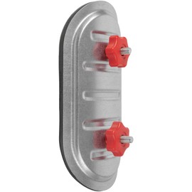 HVAC OV 8 Inch Round Duct Access Door – Galvanized Steel Cover/Airtight EPDM Rubber Gasket, Knob Tightening/with Rubber Gasket/HVAC Duct Inspection & Duct Opening Maintenance Access Door