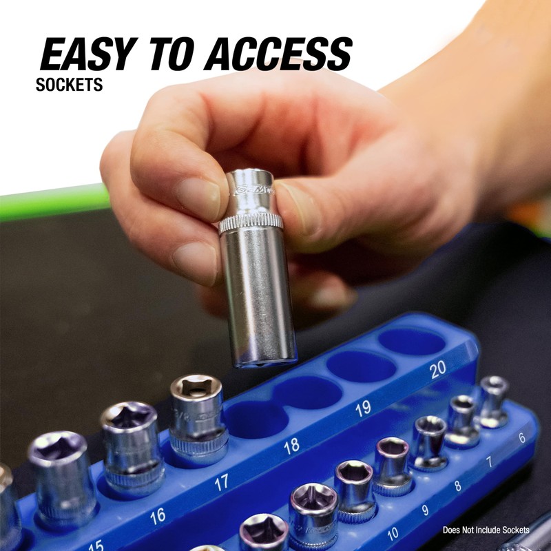 OEMTOOLS 22461 6 Pack Set Metric and SAE Magnetic Socket