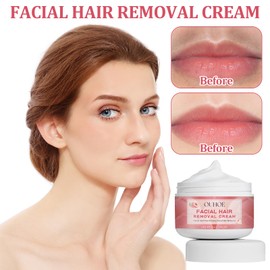 Hair Removal Cream Pack of 2 Hair Removal Cream, Hair Removal Face Women, 50 g, Hair Removal Cream, Body Hair Removal Cream for Upper Lip, Suitable for Cheeks, Arms and Legs