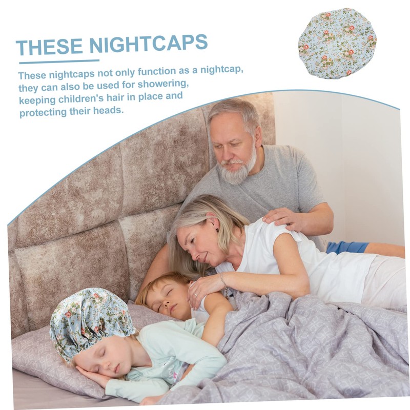 NOLITOY Delicate Adjustable Sleeping Hat for Breathable Double for Showers