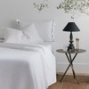 EcoLinen Organic Cotton Sheet Set, Single / White