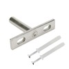 Antrader 4 Piece Floating Shelf Brackets, 2" Concealed Hidden Shelf