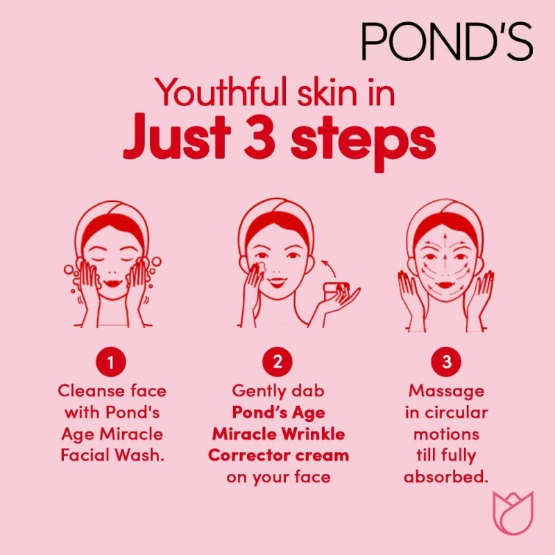 Ponds Age Miracle Night Cream, Crema Antiarrugas Y Crema Hid