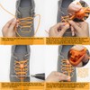 RJ-Sport Shoelaces Elastic Shoelaces with Quick Release Laces Quick Lacing