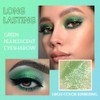 9-Color Shimmer & Matte Green Eyeshadow Palette – Highly Pigmented