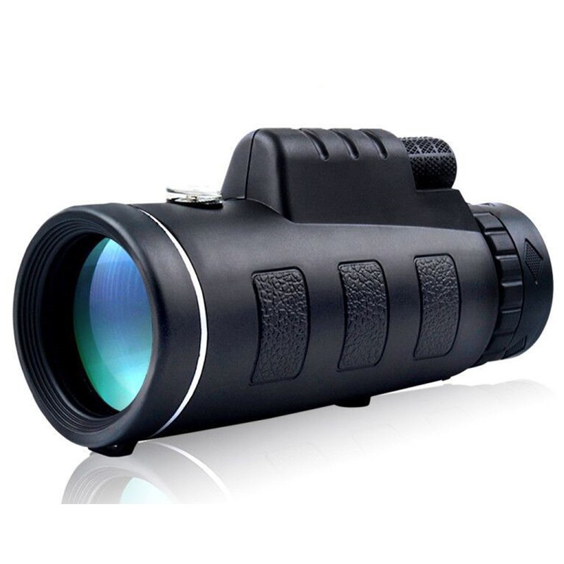 40X60 Monocular Telescope Waterproof HD Night Vision Magnifier Phone Camera