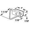 Prime-Line L 5790 Window Screen Bottom Latches (Single Pack)