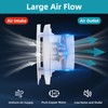 Aigostar Bathroom Fan 100 mm with Quiet Extractor Fan, 90