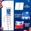 Saysurey 40 Inch American Flag Windsock Patriotic 4th of July