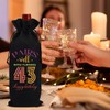 FBCCZEY Funny 43rd Birthday Gifts for Women Men Wine Bag,