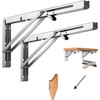 Heavy Duty 8 Inch Folding Shelf Brackets 2 Pack –