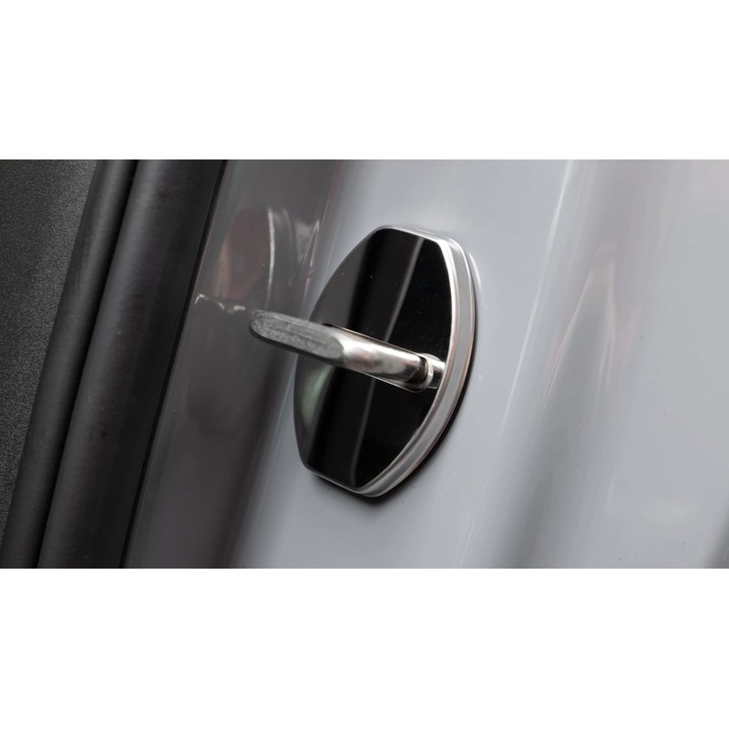 Shop4EV Compatible with Volkswagen VW ID.3 Metal Door Lock Cover