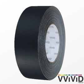 VViViD Black Matte Air-Release Adhesive Vinyl Tape Roll (4 Inch x 20ft)
